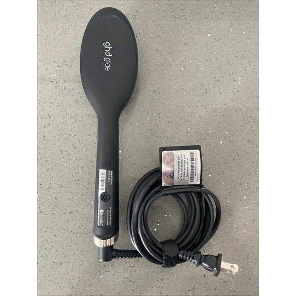 ghd Glide Black Smoothing Hot Brush Model B1C002 W Dual Ceramic Technology works - Picture 5 of 8